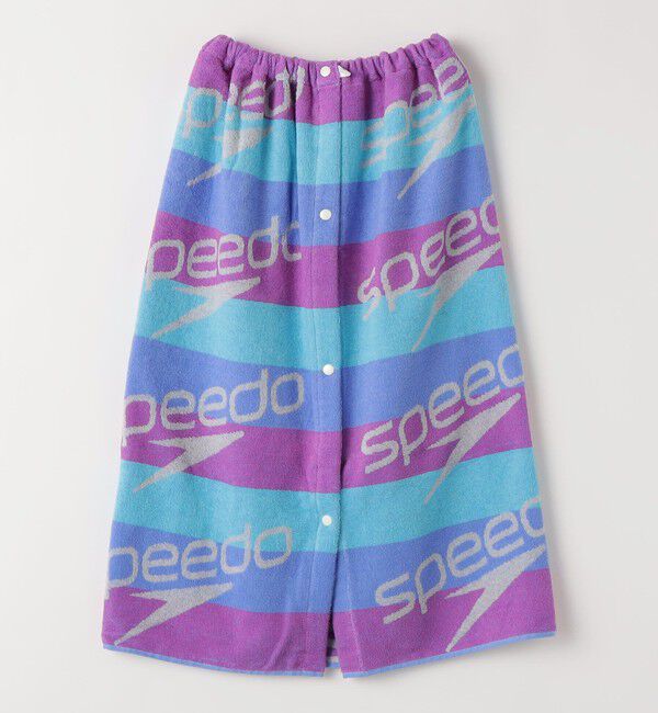 SHIPS KIDS「Speedo:スタック ボーダー ラップタオル」|その他|ライトパープル