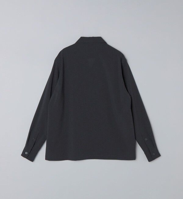 SHIPS「SHIPS:〈撥水 防しわ 洗濯機可能〉DOT AIR(R)オープンカラーシャツ(セットアップ対応)」|シャツ・ブラウス|