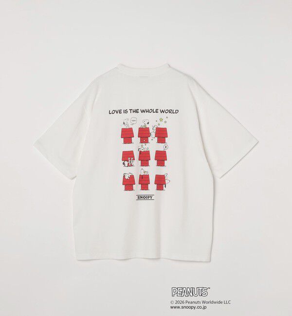 SHIPS any「SHIPS any: SNOOPY コラボ グラフィック プリント Tシャツ◆」|Tシャツ・カットソー|