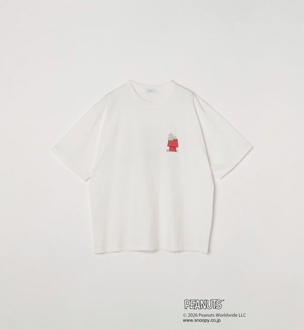 SHIPS any「SHIPS any: SNOOPY コラボ グラフィック プリント Tシャツ◆」|Tシャツ・カットソー|