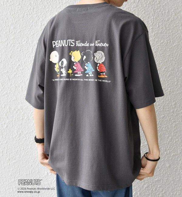 SHIPS any「SHIPS any: SNOOPY コラボ グラフィック プリント Tシャツ◆」|Tシャツ・カットソー|