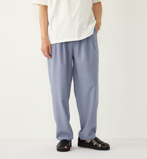 SHIPS Colors 「《予約》SHIPS Colors:〈吸水速乾・洗濯機可能〉2WAY ストレッチ ワイド パンツ◆」|その他|