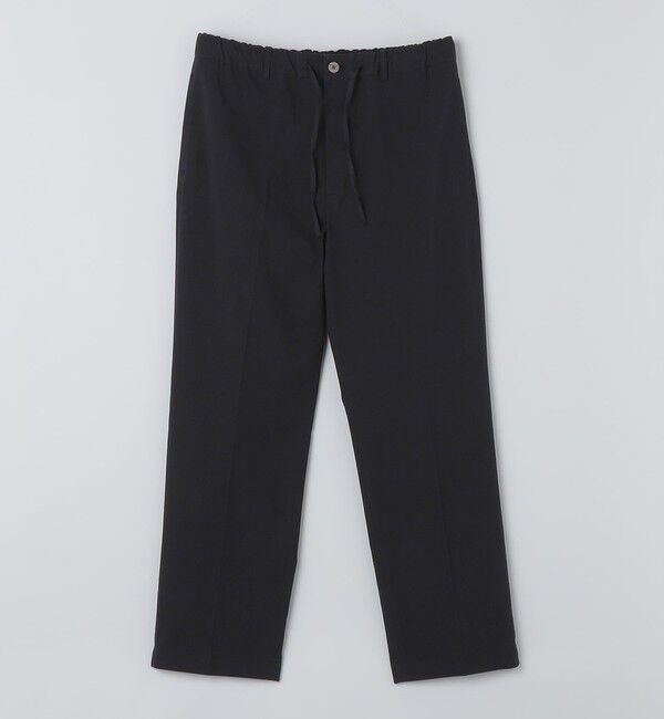SHIPS「SHIPS:〈吸水速乾/洗濯機可能〉COOLMAX(R)コードレーン パンツ(セットアップ対応)」|チノ|ブラック