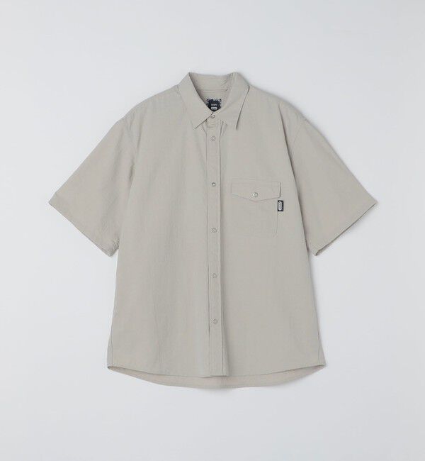 SHIPS「SHIPS:〈撥水〉netplus(R) ショートスリーブ シャツ アウター」|シャツ・ブラウス|