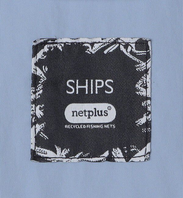 SHIPS「SHIPS:〈撥水〉netplus(R) ショートスリーブ シャツ アウター」|シャツ・ブラウス|