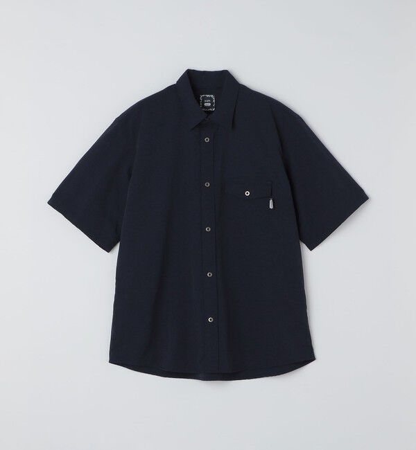 SHIPS「SHIPS:〈撥水〉netplus(R) ショートスリーブ シャツ アウター」|シャツ・ブラウス|