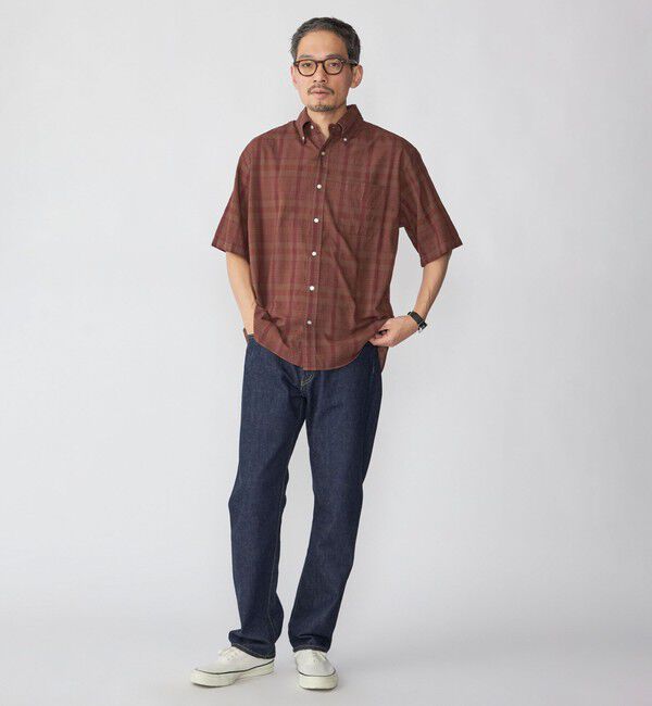 SHIPS「SHIPS: AUTHENTIC マドラス チェック ショートスリーブ シャツ」|シャツ・ブラウス|