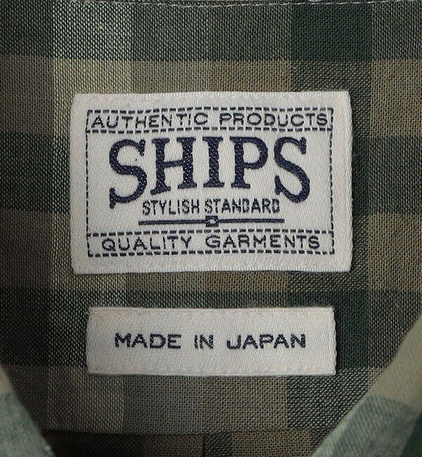 SHIPS「SHIPS: AUTHENTIC マドラス チェック ショートスリーブ シャツ」|シャツ・ブラウス|
