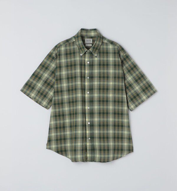 SHIPS「SHIPS: AUTHENTIC マドラス チェック ショートスリーブ シャツ」|シャツ・ブラウス|