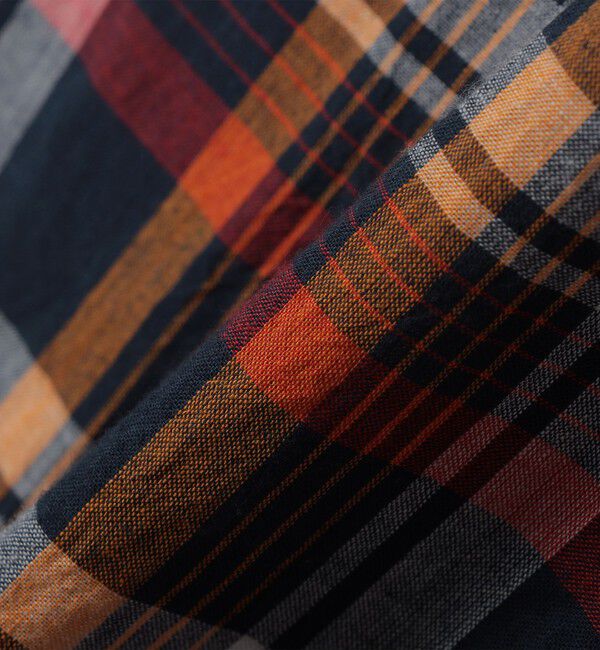 SHIPS「SHIPS: AUTHENTIC マドラス チェック ショートスリーブ シャツ」|シャツ・ブラウス|