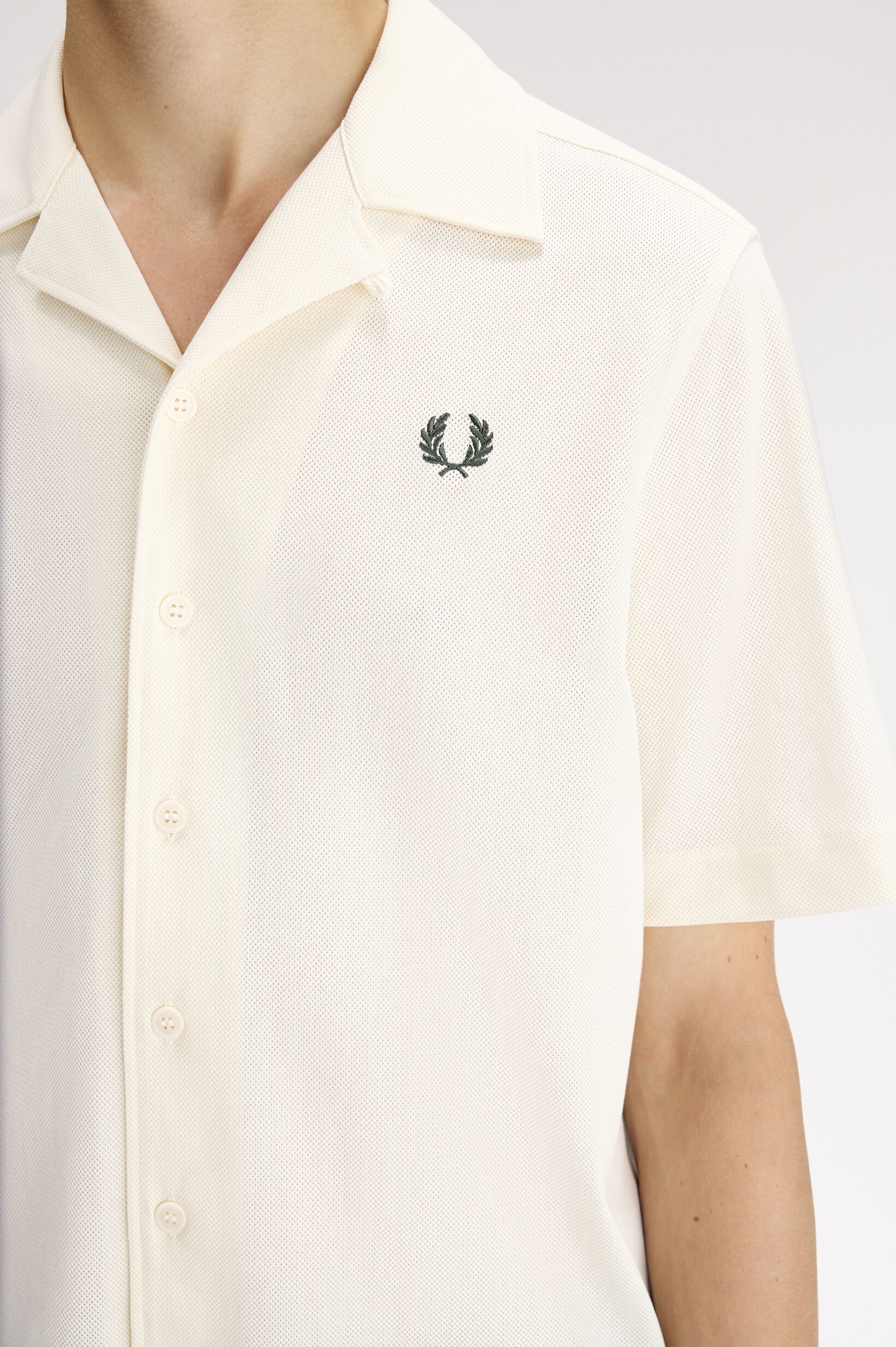 FRED PERRY 「Compress Mesh Revere Collar Shirt」|シャツ・ブラウス|