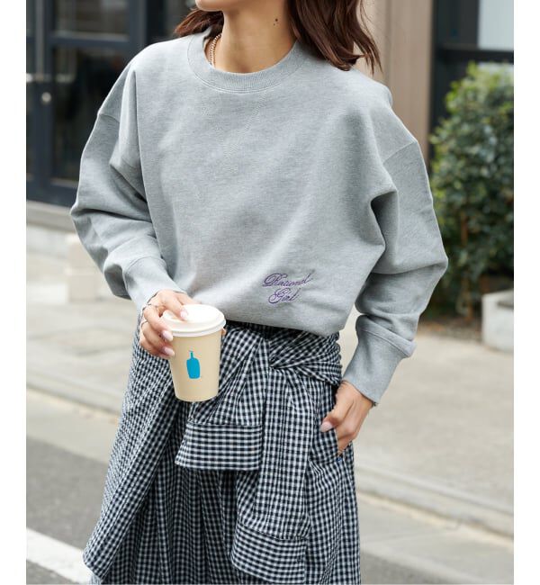 OUTDOOR PRODUCTS Usual Things「RATIONAL GIRL ロゴ刺繍スウェットプルオーバー」|スウェット・ジャージ|