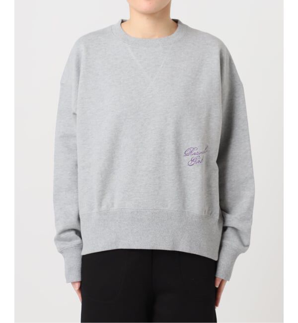 OUTDOOR PRODUCTS Usual Things「RATIONAL GIRL ロゴ刺繍スウェットプルオーバー」|スウェット・ジャージ|