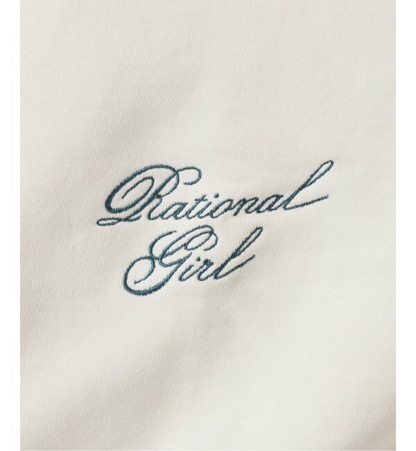 OUTDOOR PRODUCTS Usual Things「RATIONAL GIRL ロゴ刺繍スウェットプルオーバー」|スウェット・ジャージ|