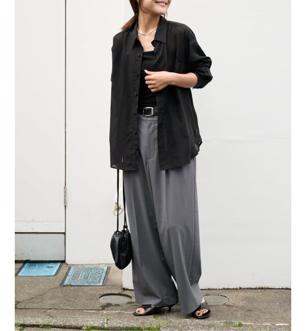 OUTDOOR PRODUCTS Usual Things「《予約》シアーシャツ」|シャツ・ブラウス|