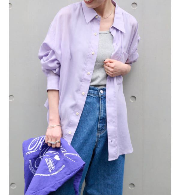 OUTDOOR PRODUCTS Usual Things「《予約》シアーシャツ」|シャツ・ブラウス|