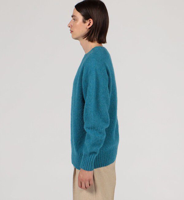 TOMORROWLAND BUYING WEAR「【別注】Harley of Scotland ウール クルーネックプルオーバー」|ニット・セーター|