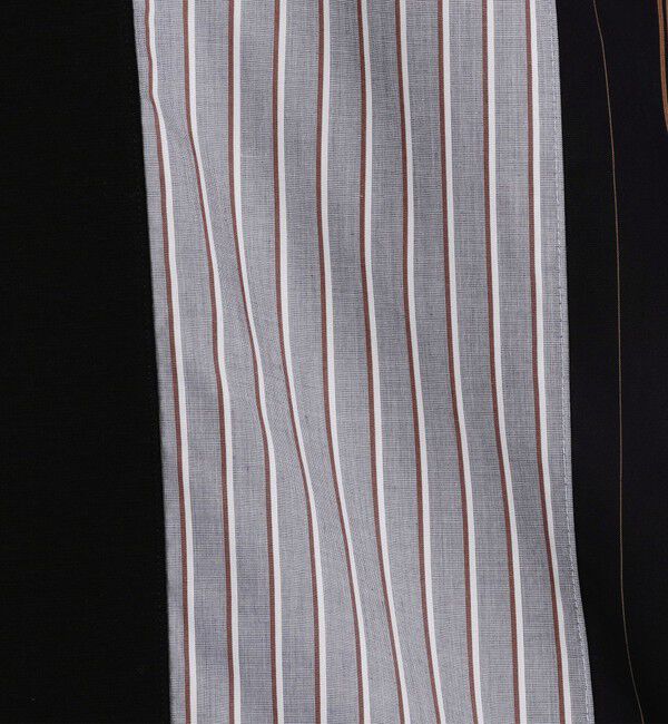 TOMORROWLAND MENS「コットン ストライプ デザインTシャツ」|Tシャツ・カットソー|