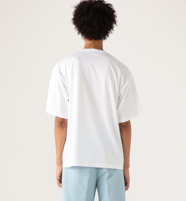 CABaN「CABaN スビンコットン アフリカンエンブロイダリーＴシャツ」|Tシャツ・カットソー|