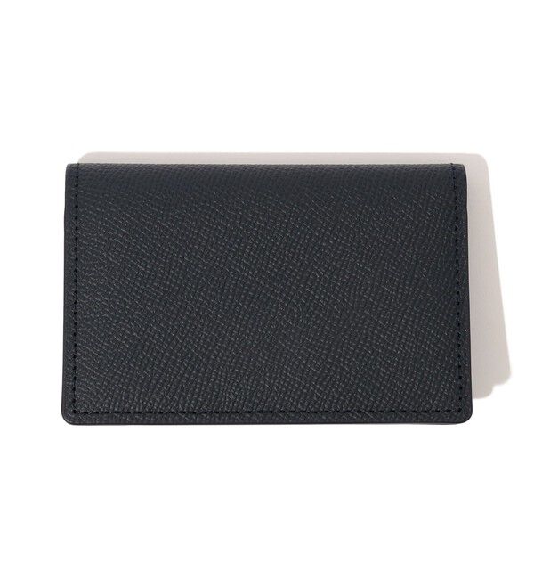TOMORROWLAND GOODS「【別注】BROOKLYN MUSEUM シュリンクレザー マチカードケース」|名刺入れ・カードケース|69 ネイビー