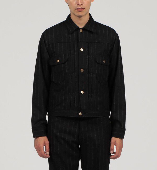 TOMORROWLAND MENS「【別注】Wrangler 111MJ ウールフランネル ブルゾン FOX BROTHERS」|ブルゾン・スタジャン|