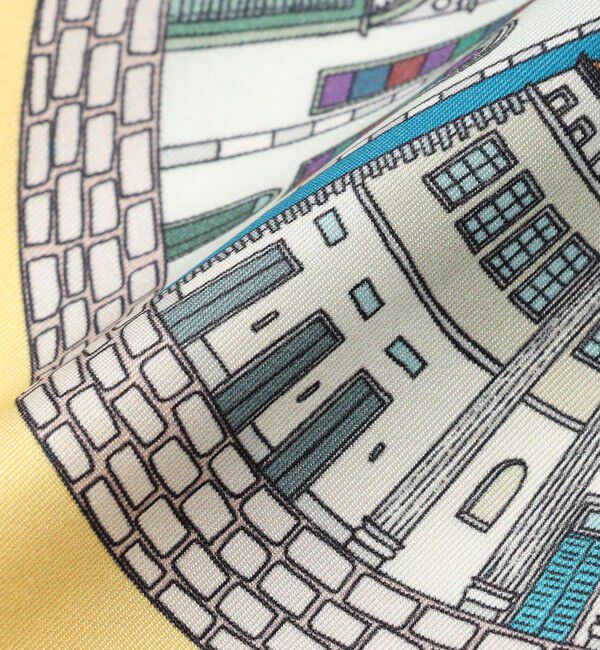 TOMORROWLAND GOODS「Kinloch シルクプリント スカーフ」|バンダナ・スカーフ|