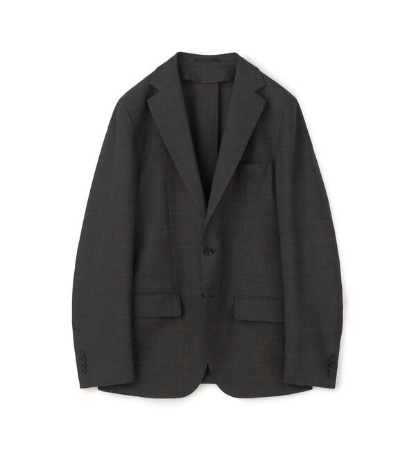 TOMORROWLAND MENS「Super130'sウール シングルブレステッド2Bジャケット DRAGO」|テーラードジャケット|18 チャコールグレー