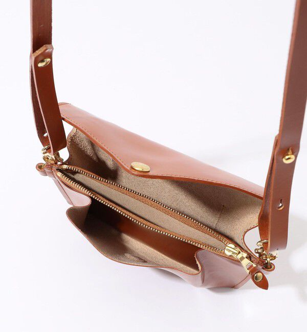 TOMORROWLAND GOODS「GLENROYAL ブライドルレザー ショルダーミニバッグ」|ショルダー・メッセンジャー|