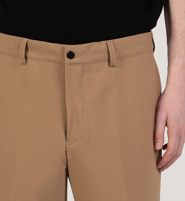 TOMORROWLAND MENS「ポリエステルウール イージースラックス」|スラックス|