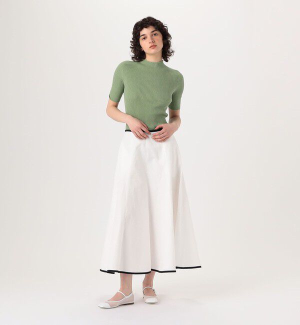 TOMORROWLAND BUYING WEAR「UNION LAUNCH FLARED スカート」|フレア|