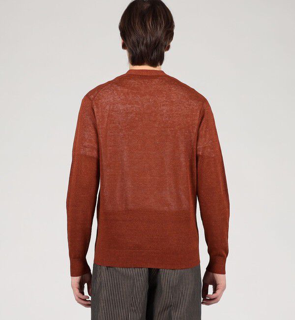 TOMORROWLAND MENS「TOMORROWLAND tricot ティントリネン Vネックカーディガン」|カーディガン|