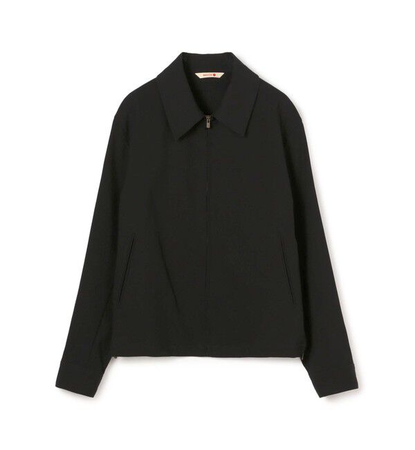 BACCA「コットンピケ ジップアップブルゾン」|その他|19 ブラック
