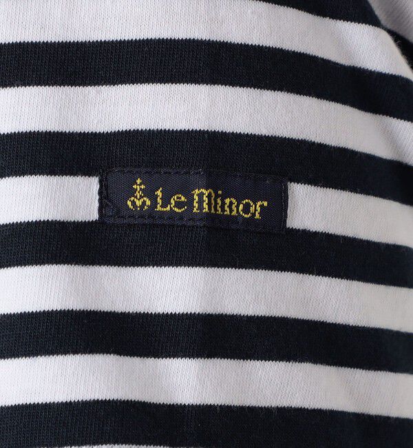 TOMORROWLAND GOODS「Leminor ハーフスリーブボーダーカットソー」|Tシャツ・カットソー|