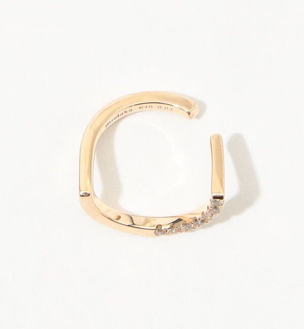 TOMORROWLAND GOODS「Hirotaka TREEHOPPER ダイヤモンド 片耳イヤーカフ S」|イヤーカフ|