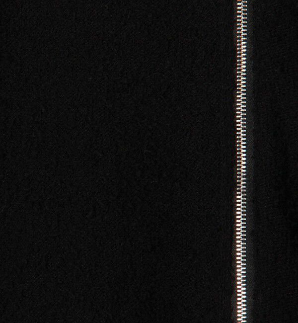 DES PRES「カールヤーンニット ライダースジャケット」|ライダースジャケット|