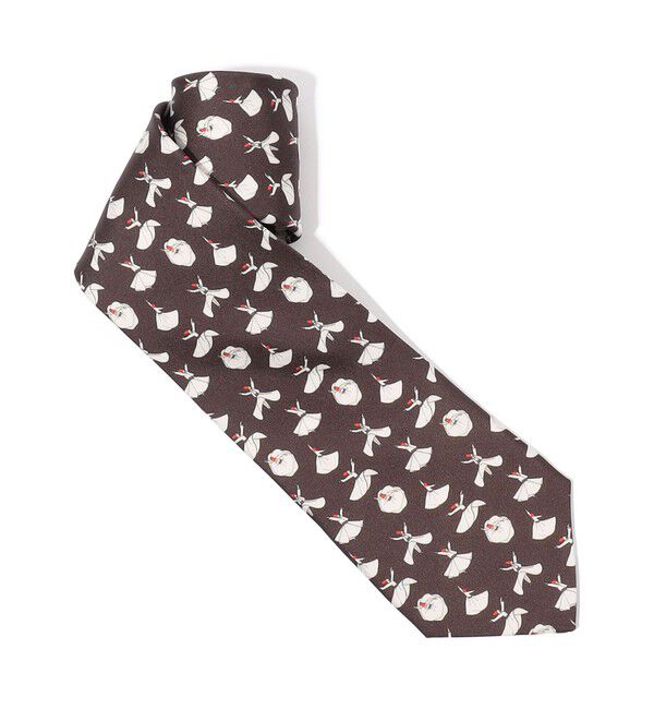 TOMORROWLAND GOODS「Kinloch シルクプリント ネクタイ」|ネクタイ・蝶ネクタイ|