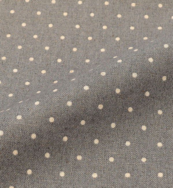 TOMORROWLAND GOODS「TOMORROWLAND コットンリネン ドットハンカチ」|ハンカチ|