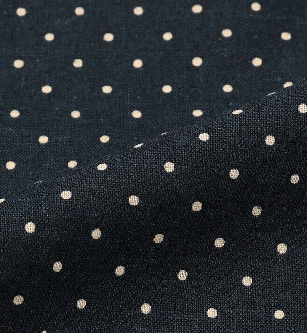 TOMORROWLAND GOODS「TOMORROWLAND コットンリネン ドットハンカチ」|ハンカチ|