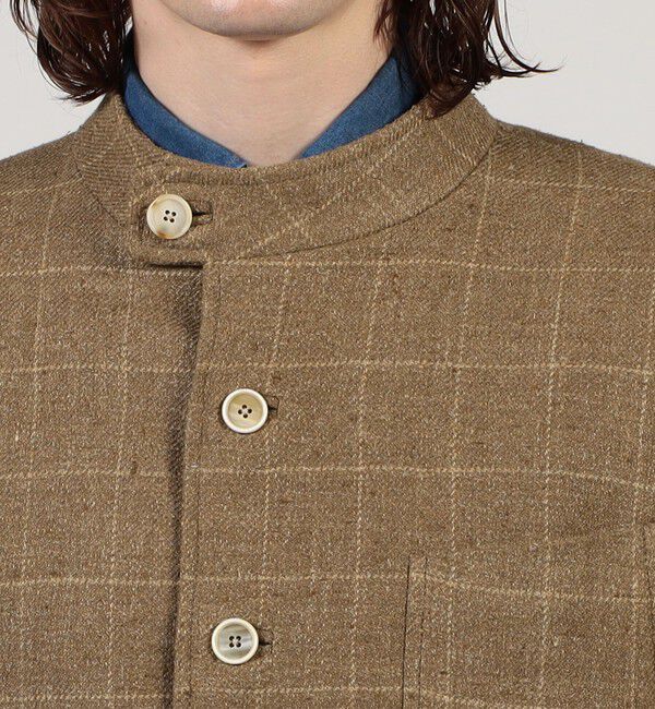 TOMORROWLAND BUYING WEAR「【別注】CARUSO シルクリネン フォレスティエールジャケット」|ブルゾン・スタジャン|