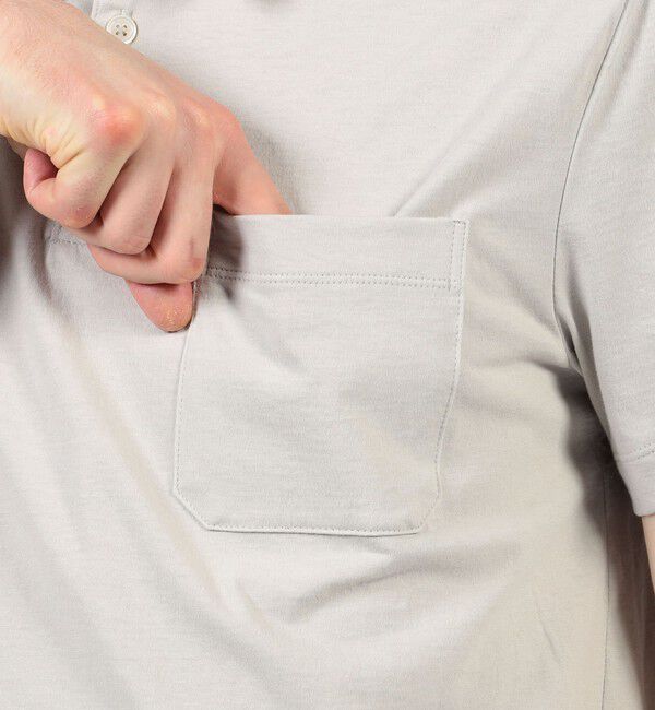 JAMES PERSE「コットンリネン ポロシャツ MCBJ3749」|ポロシャツ|