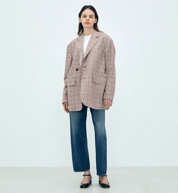 Edition「edition pourell ウールマルチチェック ジャケット」|テーラードジャケット|