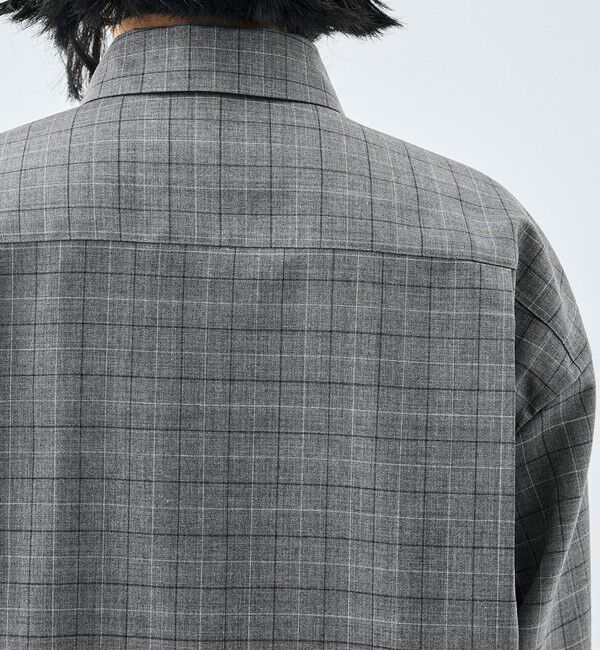 Edition「Super120'sウォッシャブルウール リラックスシャツ」|シャツ・ブラウス|