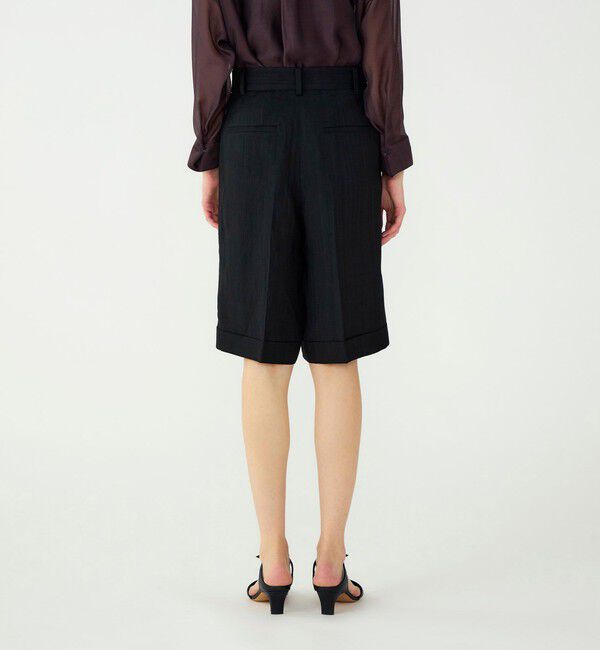 Ballsey「【WEB先行予約】レーヨンリネンブッチャー バミューダパンツ」|その他|