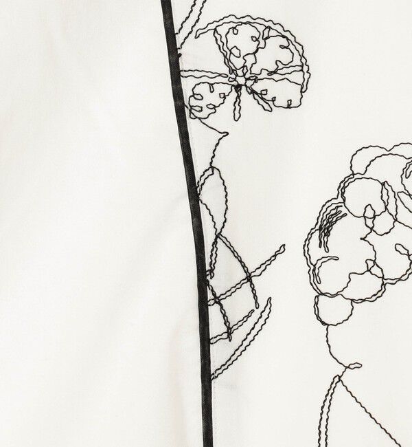 TOMORROWLAND collection「【WEB先行予約】フルッタエンブロイダリー フレンチブザムブラウス」|シャツ・ブラウス|