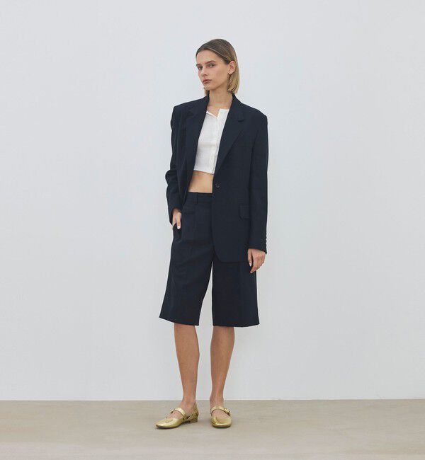 DES PRES「【WEB先行予約】ウールバスケットウェーブ シングルジャケット」|テーラードジャケット|