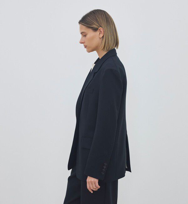 DES PRES「【WEB先行予約】ウールバスケットウェーブ シングルジャケット」|テーラードジャケット|