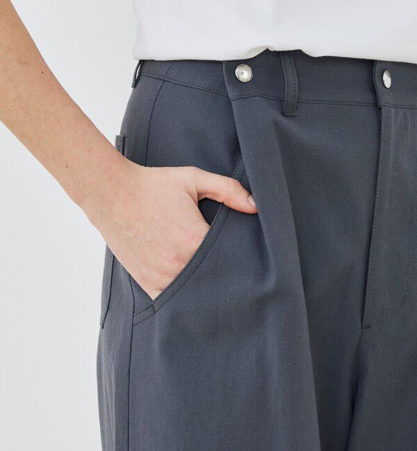 GALERIE VIE「プンタウールコットントロピカル タックパンツ」|その他|