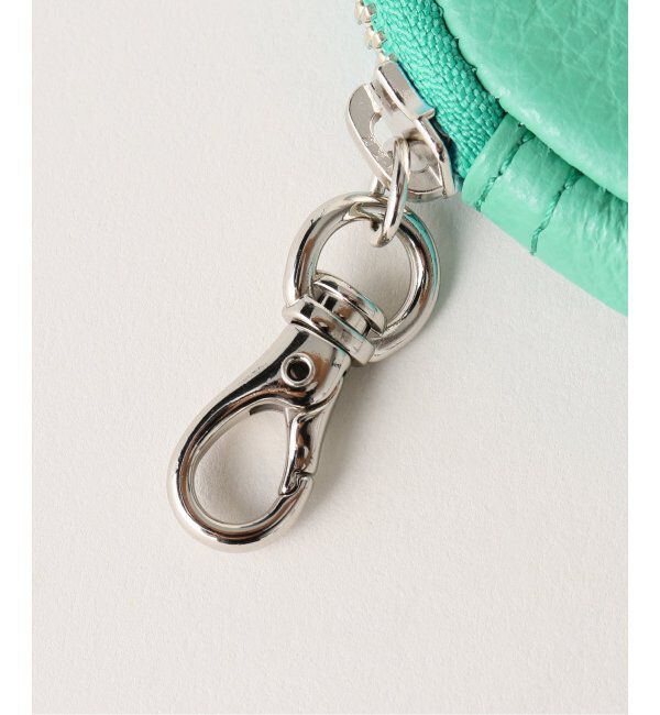  「【blancle/ ブランクレ】T.LETHER CIRCLE POUCH」|ポーチ|