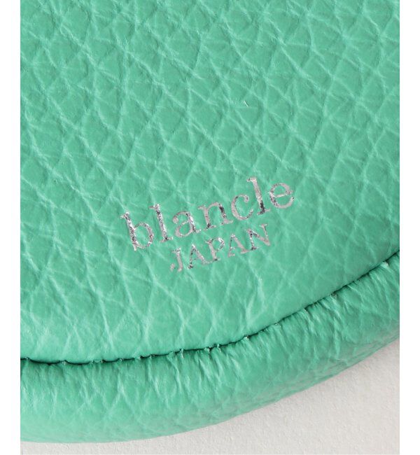  「【blancle/ ブランクレ】T.LETHER CIRCLE POUCH」|ポーチ|