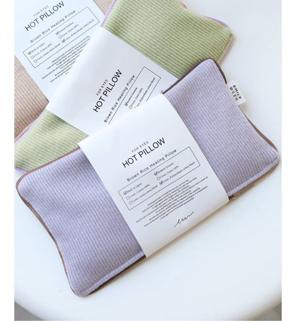 EMILYWEEK「《追加/別注》【COCOFA/ココファ】玄米カイロ 目元用（パイピング）」|コスメ雑貨|